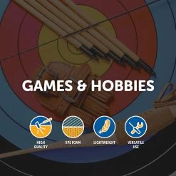 Randy & Travis Machinery Archery 3D Dice Target Cube Reusable 18 Sides 23CM Self Healing XPE Foam Target