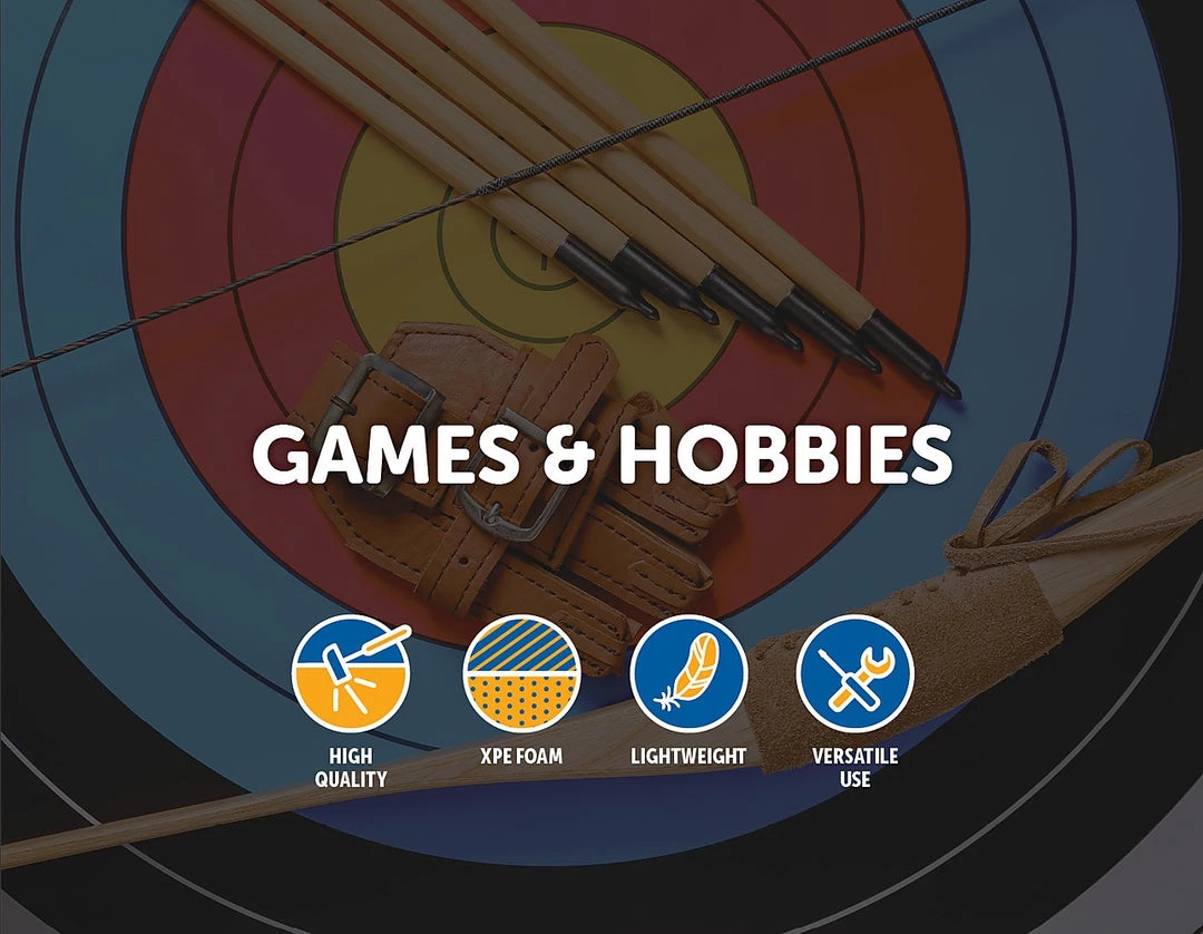 Randy & Travis Machinery Archery 3D Dice Target Cube Reusable 18 Sides 23CM Self Healing XPE Foam Target