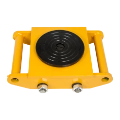 Randy & Travis Machinery 3x3 Heavy Duty Machine Dolly Skate Machinery Roller Mover Cargo Trolley 6T