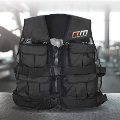 Randy & Travis Machinery 40LBS Weighted Weight Gym Exercise Training Sport Vest Sports & Fitness