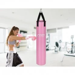 Randy & Travis Machinery Sports & Fitness 70lb Red Heavy Bag Kit Punching Boxing Bag Gloves Hand Wraps