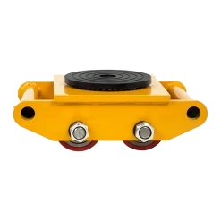 Randy & Travis Machinery 3x3 Heavy Duty Machine Dolly Skate Machinery Roller Mover Cargo Trolley 6T