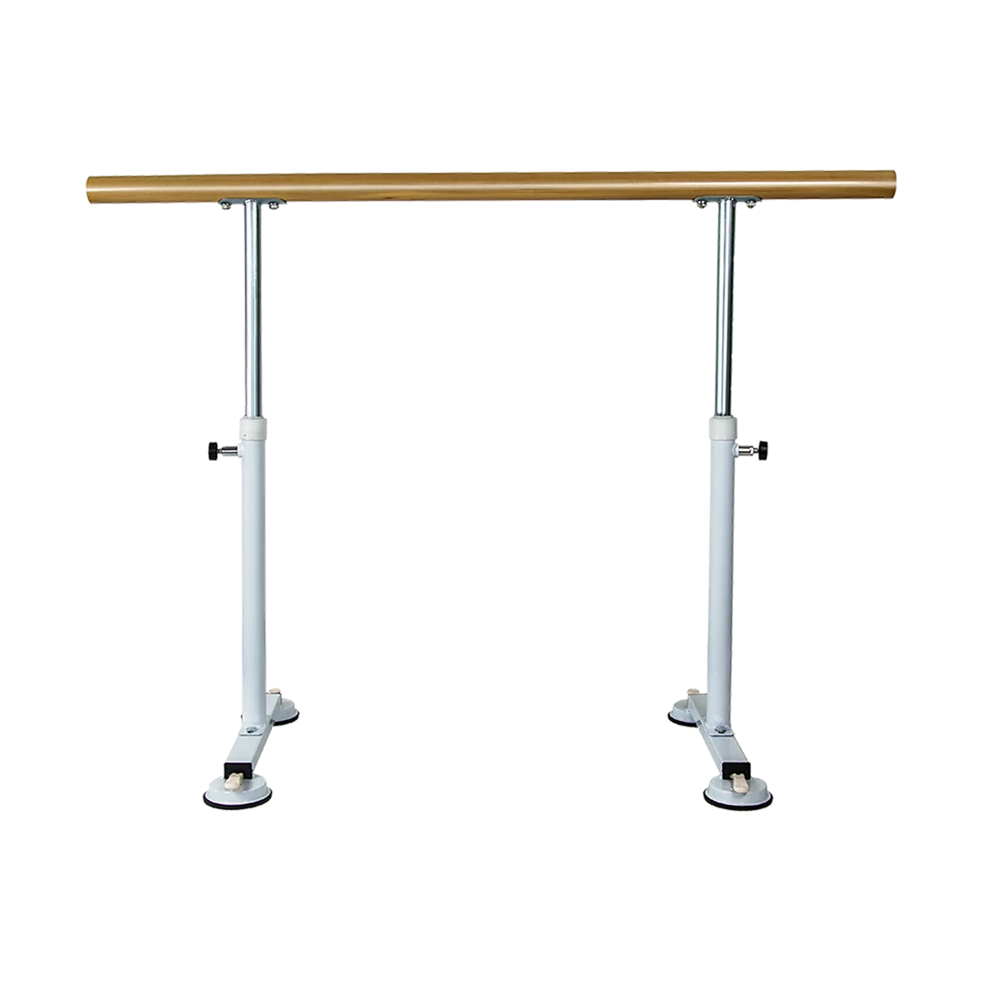 Randy & Travis Machinery Wooden Portable Ballet Bar Stretch Barre Dance Bar 1.5M Freestanding Ballet Bar