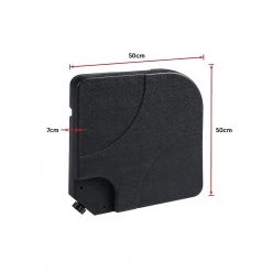 Randy & Travis Machinery Outdoor Patio 4-Piece Cantilever Offset 3M Umbrella Base Stand Weight Water Sand