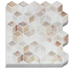 Randy & Travis Machinery DIY & Renovation Tiles 3D Peel And Stick Wall Tile Shell Mosaic ({{Size}} X 10 Sheets)