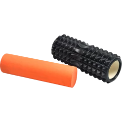 Randy & Travis Machinery 2 IN 1 Physio EVA PVC Foam Yoga Roller Gym Back Training Exercise Massage