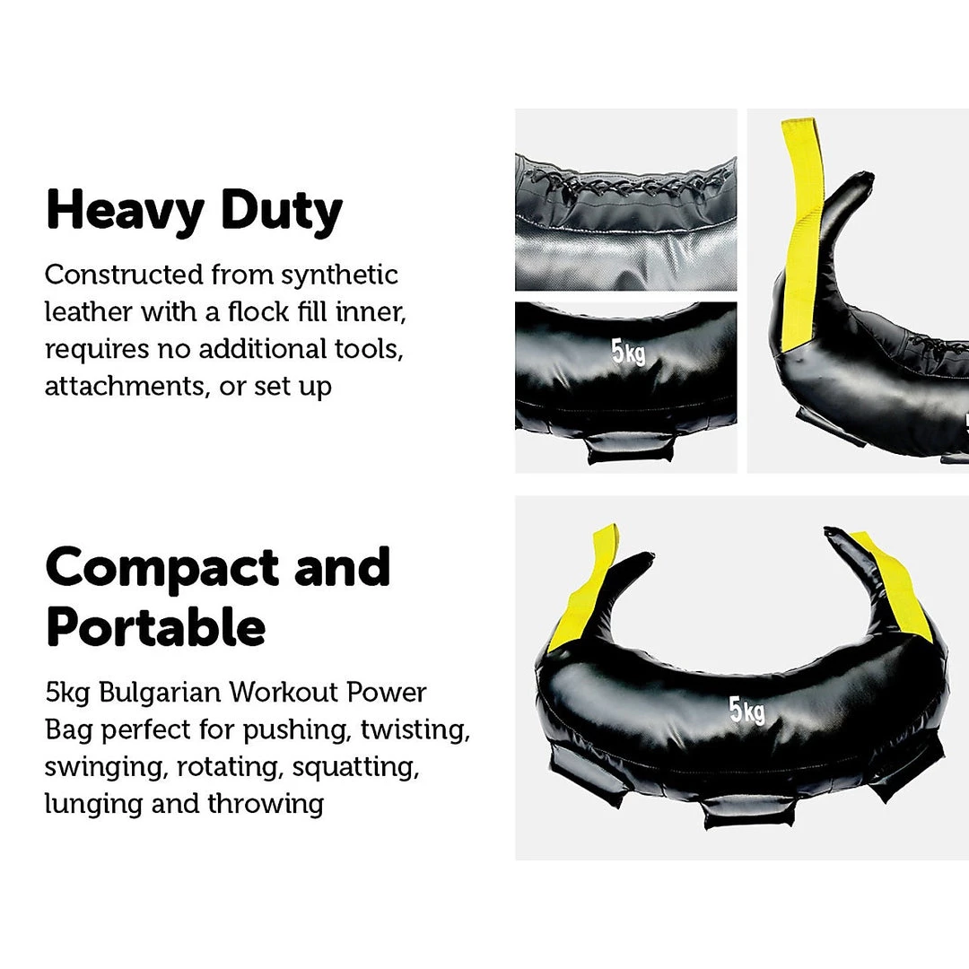 Randy & Travis Machinery Sports & Fitness 5kg Bulgarian Workout Power Bag