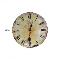 FactoryFast.com.au Large Vintage Wall Clock Kitchen Office Retro Timepiece Home & Lifestyle