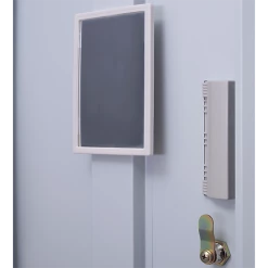 Salvatore Angelotti Grey One-Door Office Gym Shed Clothing Locker Cabinet - Standard Lock With 2 Keys