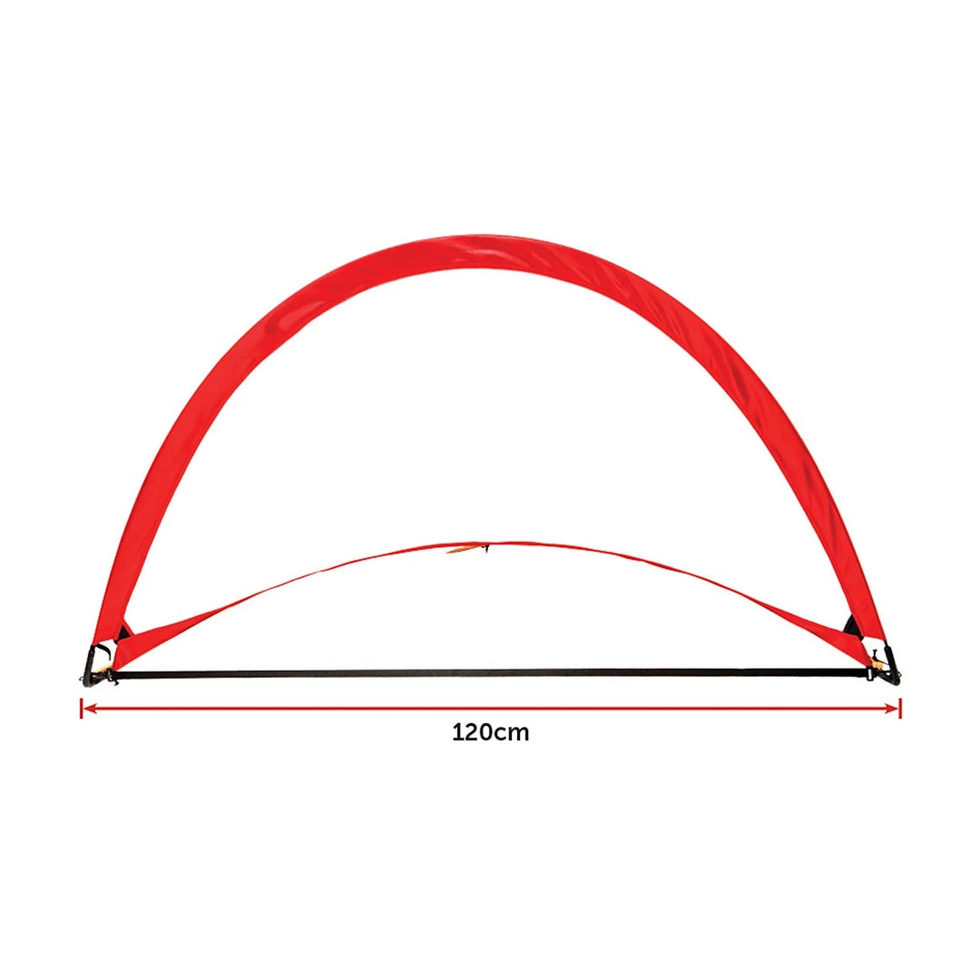 Randy & Travis Machinery Games & Hobbies Portable Kids Soccer Goals Set – 2 Pop Up Soccer Goals, Cones, Goal Carry Bag