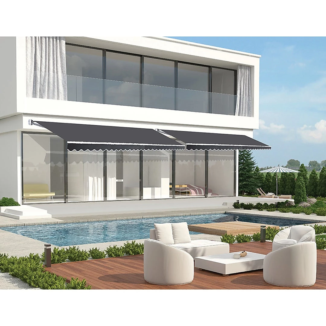 Bariloche 4.0 X 3.0m Outdoor Folding Arm Retractable Sunshade Awning