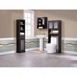 Randy & Travis Machinery Wallpaper Flocking Simple Curves Non-woven Wall Paper Roll DIY & Renovation