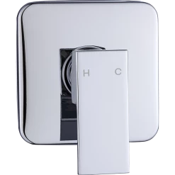 Della Francesca Shower Bath Mixer Tap Bathroom WATERMARK Approved - Chrome