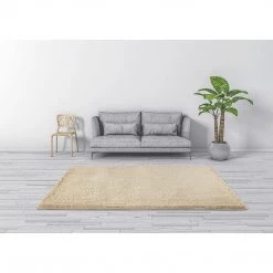 Randy & Travis Machinery 230x160cm Floor Rugs Large Shaggy Rug Area Carpet Bedroom Living Room Mat Beige