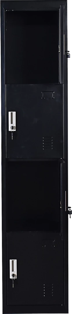 Salvatore Angelotti Furniture Four-Door Office Gym Shed Storage Lockers