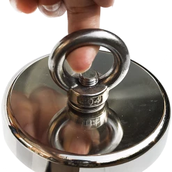 FactoryFast.com.au Games & Hobbies 400Kg Salvage Strong Recovery Magnet Neodymium Hook Treasure Hunting Fishing