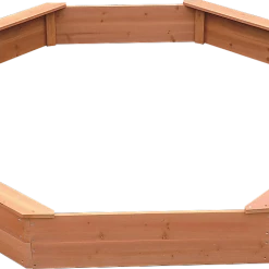 Brienz Kids Sand Pit Large Octagonal Wooden Sandpit Games & Hobbies