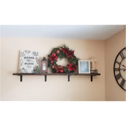 Randy & Travis Machinery Heavy Duty Shelf Bracket, 15cm X 25cm 4-Pack Furniture