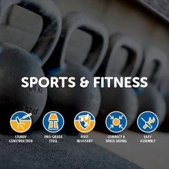 Randy & Travis Machinery Adjustable 32KG Kettlebell Weight Set Home Gym Sports & Fitness