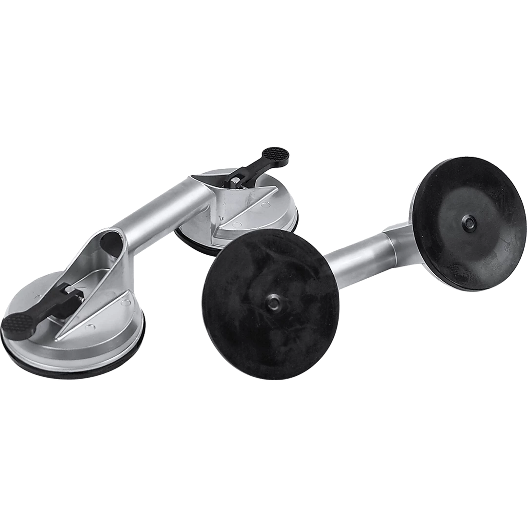 Randy & Travis Machinery DIY & Renovation 4 X Double Suction Glass Lifting Tool 70kg Vacuum Puller Lifter Aluminium