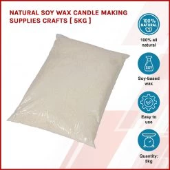 Brienz Natural Soy Wax Candle Making Supplies Crafts [ 5kg ]