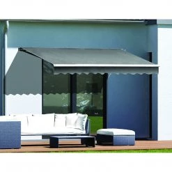Bariloche 4.0 X 2.5m Outdoor Folding Arm Retractable Sunshade Awning DIY & Renovation