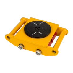 Randy & Travis Machinery 3x3 Heavy Duty Machine Dolly Skate Machinery Roller Mover Cargo Trolley 6T