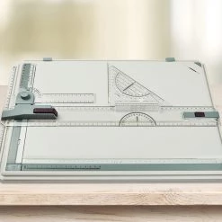 Randy & Travis Machinery A3 Drawing Board Table With Parallel Motion And Adjustable Angle Drafting Games & Hobbies