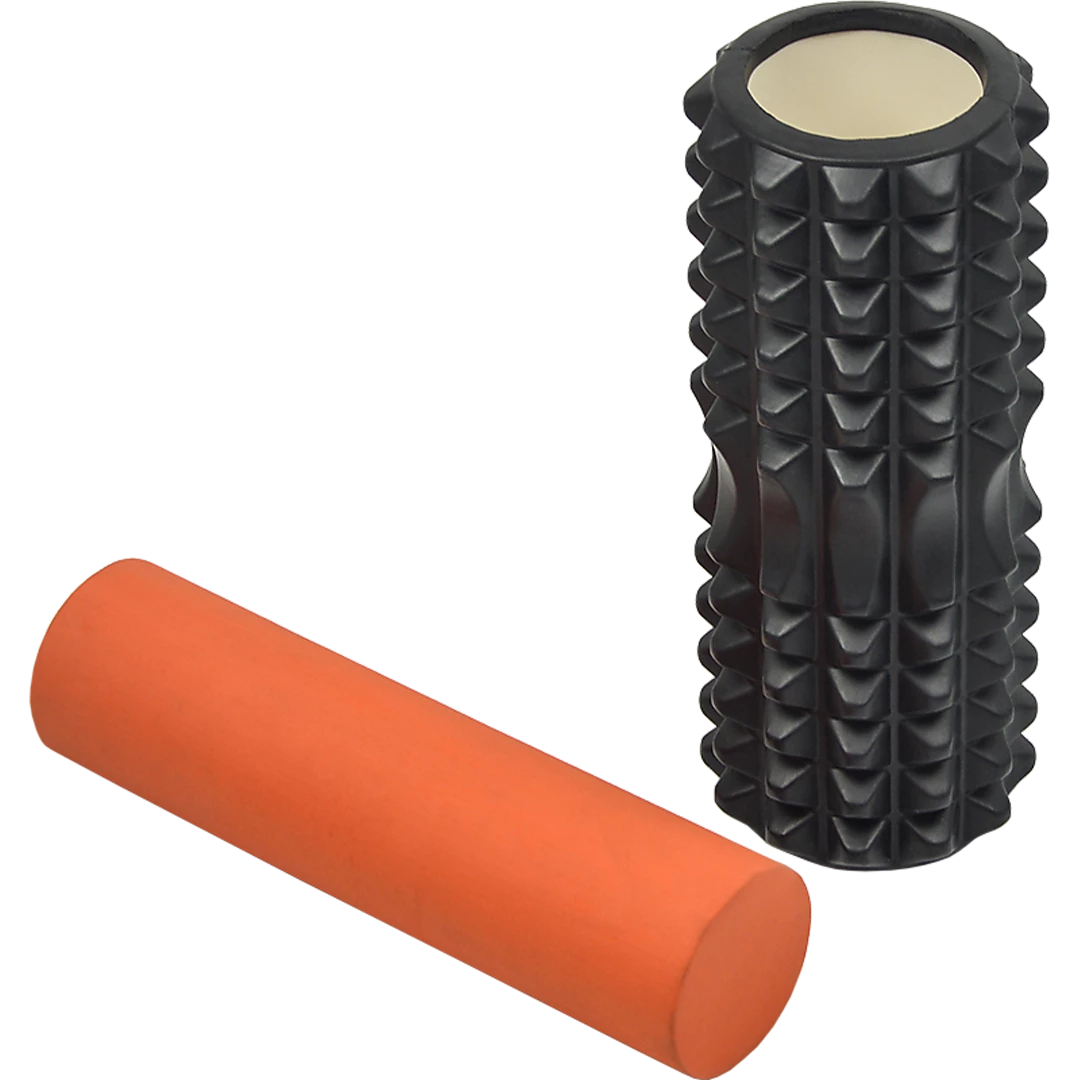 Randy & Travis Machinery 2 IN 1 Physio EVA PVC Foam Yoga Roller Gym Back Training Exercise Massage