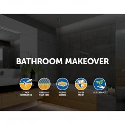 Della Francesca Tile Backer Insulation Board 10MM: 1200mm X 600mm - Box Of 6 DIY & Renovation