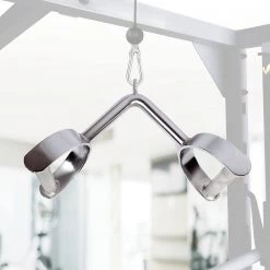 Randy & Travis Machinery Randy & Travis D-Handle Row Gym Handle Bar Attachment Sports & Fitness