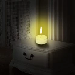 Randy & Travis Machinery Bulk Buy Unscented SOY WAX Tealights, Soy Wax Tealight Candles - (100pc Per Set) Home & Lifestyle