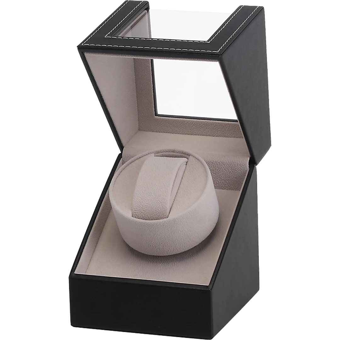 Randy & Travis Machinery Games & Hobbies Automatic Watch Winder Display Box Case Motor Rotation Storage PU Leather