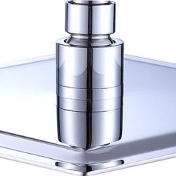 Della Francesca 200mm Shower Head Square 304SS Polished Chrome Finish