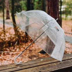 FactoryFast.com.au 5x Clear Transparent Rain Walking Umbrella Parasol PVC Dome Wedding Party Favour Outdoor & Leisure