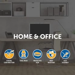 Randy & Travis Machinery Wall Mount 6 Pocket Hanging File Sorter Organizer Folder Holder Rack Storage Furniture