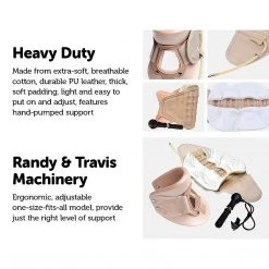 Randy & Travis Machinery Sports & Fitness Neck Traction Air Decompression Support Brace Cervical Collar Hand Pump