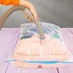 Randy & Travis Machinery Home & Lifestyle Vacuum Sealed Clothing Travel Bag Compact Storage X12