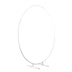 Randy & Travis Machinery 2M Wedding Hoop Round Circle Arch Backdrop Flower Display Stand Frame Background White Outdoor & Leisure