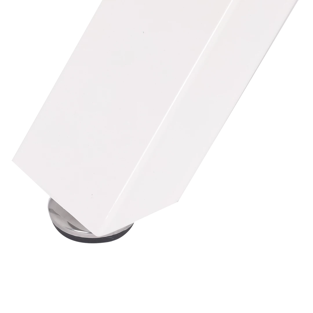 Della Francesca Furniture X-Shaped Table Bench Desk Legs Retro Industrial Design Fully Welded - White