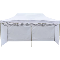 Randy & Travis Machinery Outdoor & Leisure 3x6m Popup Gazebo Party Tent Marquee White