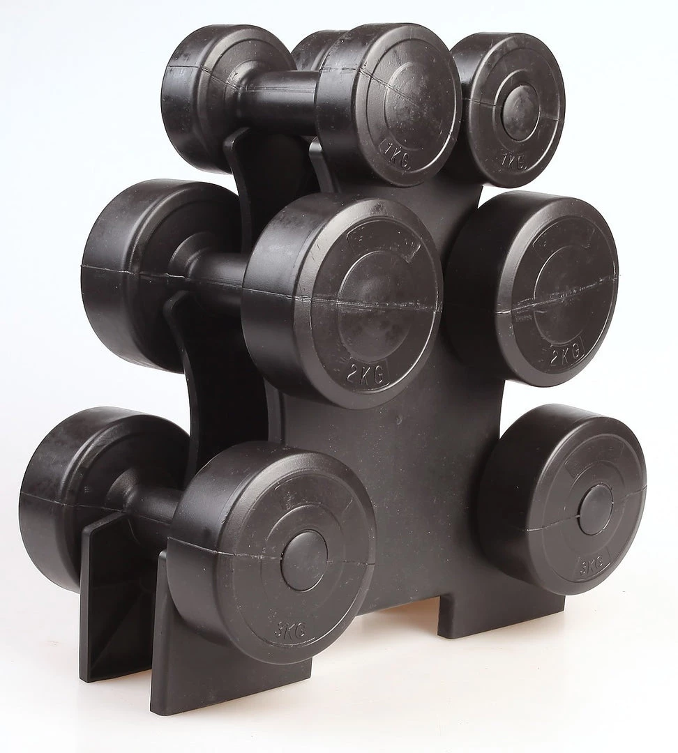 Randy & Travis Machinery 12kg Dumbbell Weights Set Sports & Fitness