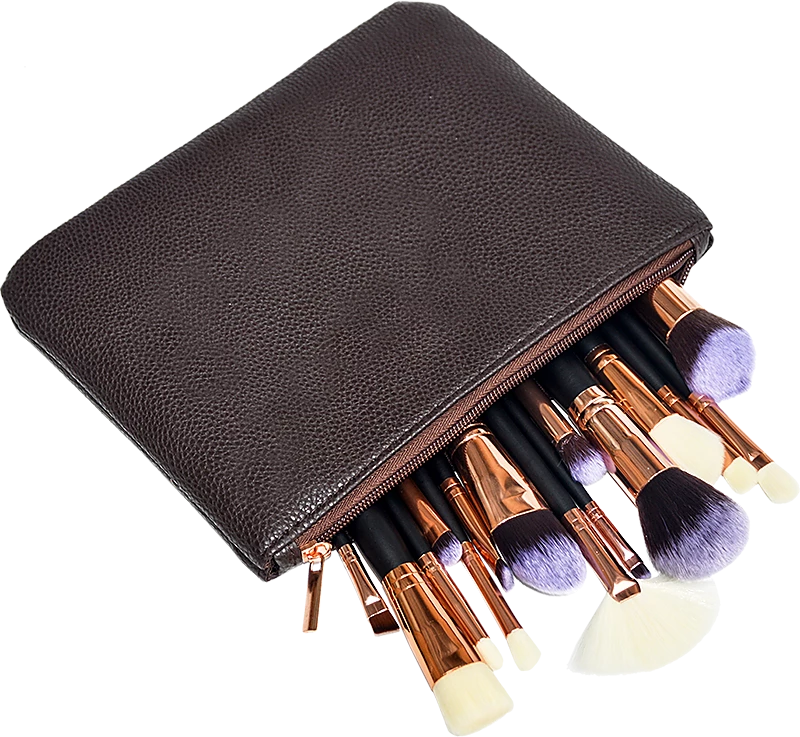 Randy & Travis Machinery Home & Lifestyle Soft 15Pcs Pro Face Powder Makeup Brushes Set Eyeshader Blending Highlight Tools