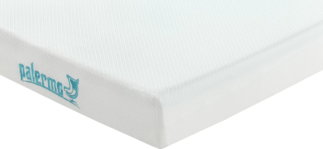 Furniture Palermo Single Mattress Memory Foam Green Tea Infused CertiPUR Approved