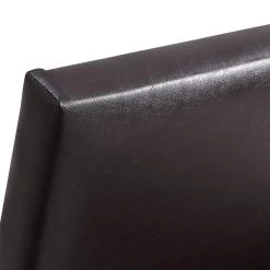 Palermo Furniture Single Bed Frame Brown PU Leather