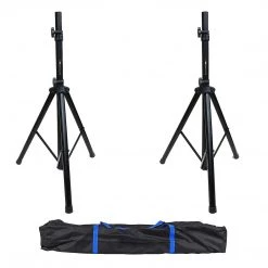 Randy & Travis Machinery Home & Lifestyle Tripod DJ PA Speaker Stand Set With Carry Bag