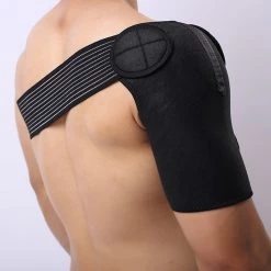 Randy & Travis Machinery Adjustable Shoulder Support Brace Strap Compression Bandage Wrap