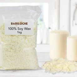 Brienz 15kg Professional Grade 100% Natural Soy Wax Candle Making Supplies Home & Lifestyle