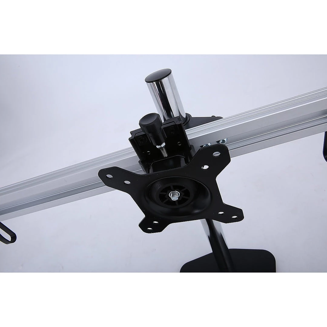 Salvatore Angelotti Furniture Triple/3 Monitor Mount Freestanding Desktop Stand