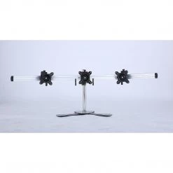 Salvatore Angelotti Furniture Triple/3 Monitor Mount Freestanding Desktop Stand